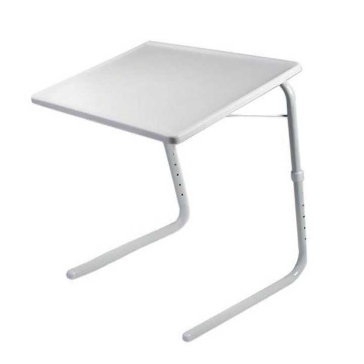 Table Mate II Folding TV Tray Table and office Table Home Table Student Study table with 6 Height and 3 Angle Adjustments the TV Tray