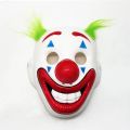 ghost mask Scary Movie Hard Plastic Mask Wig Party Costume Clown Mask The Dark Knight Cosplay Horror Joker Mask Prop HalloweenParty Games Crafts. 