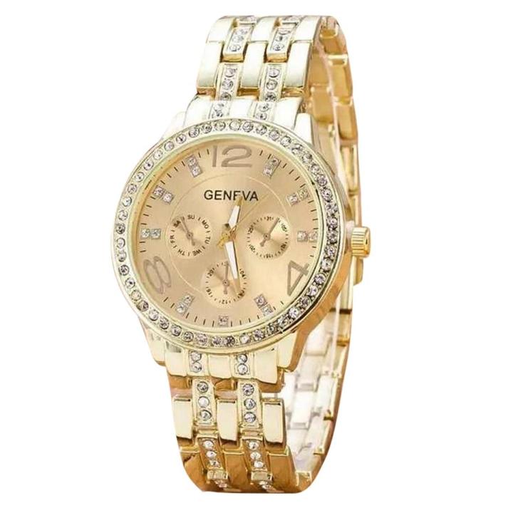 GENEVA Luxury Ladies Women Fashion Watches