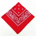 Unisex Men Women Cotton Bandana Hairband Cowboy Mens Biker Sports Headwear Wrist Hairwrap Double Sided Head Wrap Scarf Paisley. 