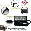 Laptop Charger 19V 3.42A 65W For Toshiba Laptop | SADP-65KB D | PA3467E-1AC3 | AP.06501.SV1 | PA-1650-21 | PA3467U-1ACA | PA3714U-1ACA | With Power Code. 