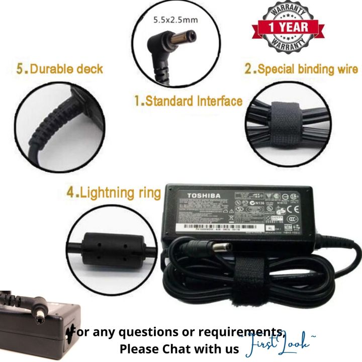 Laptop%20Charger%2019V%203.42A%2065W%20For%20Toshiba%20Laptop%20%7C%20SADP-65KB%20D%20%7C%20PA3467E-1AC3%20%7C%20AP.06501.SV1%20%7C%20PA-1650-21%20%7C%20PA3467U-1ACA%20%7C%20PA3714U-1ACA%20%7C%20With%20Power%20Code%20-%20Image%203