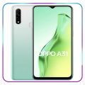 Oppo A31 Mediatek - පෙට්ටිය සහිත සම්පූර්ණ කට්ටලය (8GB RAM + 256GB ROM නොමිලේ චාජර් + දත්ත කේබලය + ටෙම්පර්ඩ් වීදුරු + අත් රහිත + පසුපස කවරය). 