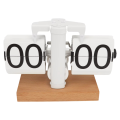Automatic Flip Digital Clock Auto Flip Desk Clock Flip Clock Minimalist Vintage Auto Flip Table Clock for Home Office. 