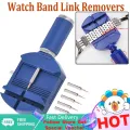 【ZIME】ELENXS Watch Band Link Remover Wrist Bracelet Strap Adjuster And 5 Pins Repair Tool Set. 