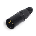 XLR Male to Female Microphone Connector - Each. 