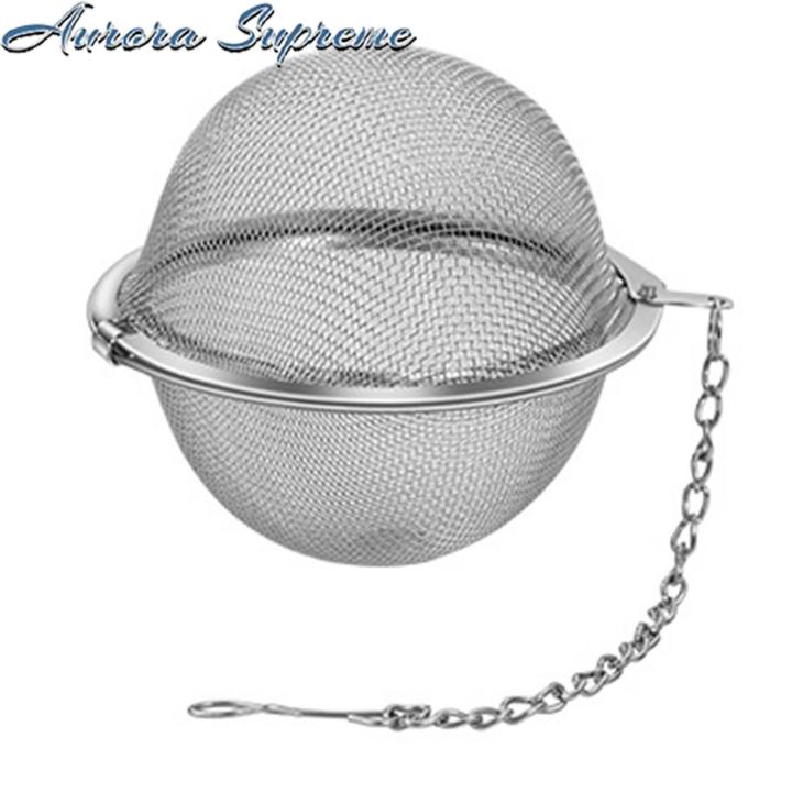 Loose Leaf Tea Strainer Stainless Steel Tea Infuser Ball For Loose Leaf