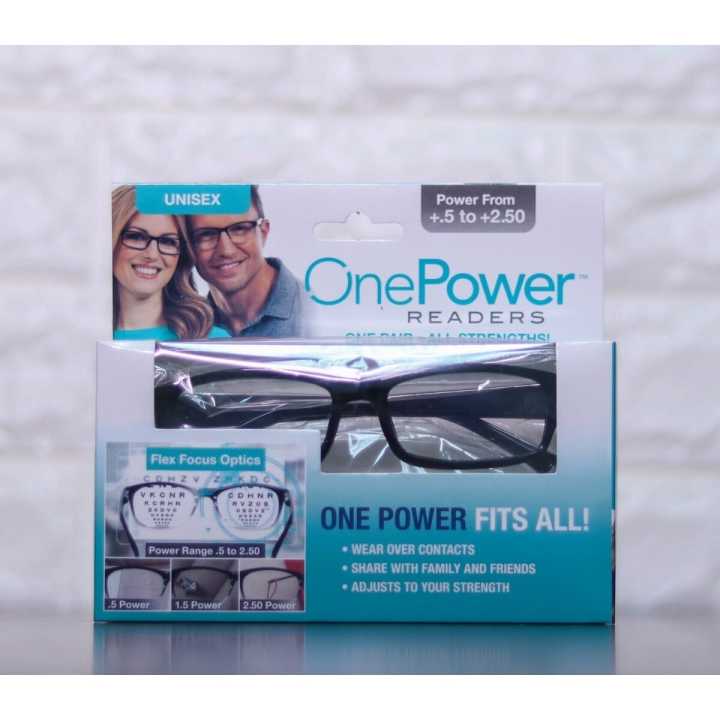 Unisex Reading Glass For Men & Women Clear Focus Facebook Whatsapp Twitter SmS Books Magazines Magnifying One Power Readers High Quality Auto Adjusting Glass (+0.5 to +2.5)