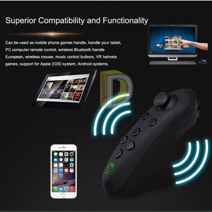 ❧Bluetooth VR Controller Wireless vr reality virtual remote Gamepad For 3D Virtual Reality Glasses IOS Android☂