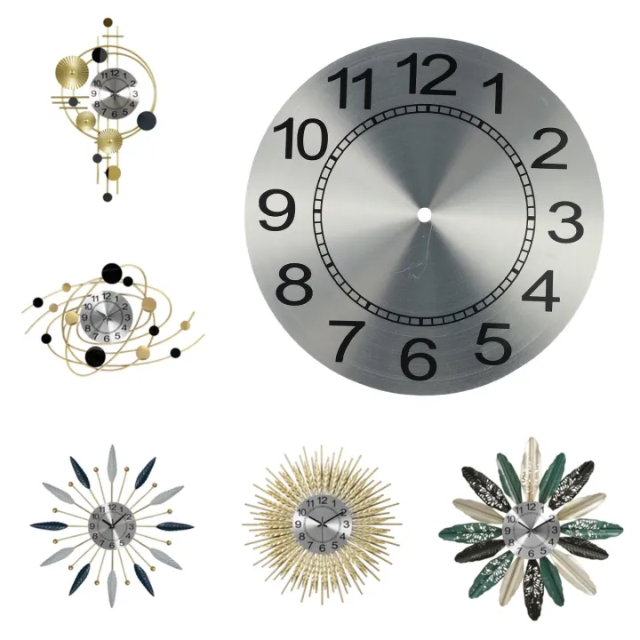 DIY%20Clock%20Face%209.5%20Inch%20Clock%20Face%20DIY%20Quartz%20Wall%20Clock%20Metal%20Wire%20Drawing%20Process%20Aluminum%20Plate%20Clear%20Numerals%20-%20Image%203