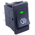12V 35A 4 Pin Fog Light Rocker Switch with LED for Car Truck. 