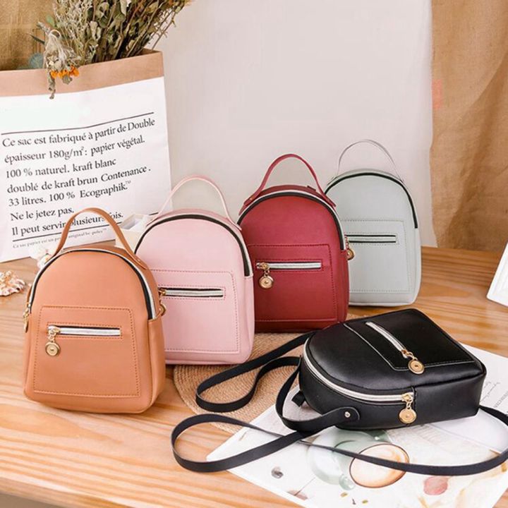 Cute%20Backpack%20for%20Women%20Leather%20Mini%20Daypacks%20Black%20-%20Image%206