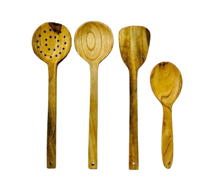 Wooden%20Spoon%204%20Pcs%20Set%20Multi-Purpose%20Cooking%20Tools%20-%20Image%202