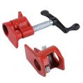 3/4 Woodworking Wood Gluing Pipe Clamp Fixture Carpenter Tools High Quality. 