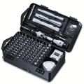 115-in-1 Multifunctional Screwdriver Set with Portable Storage Case for Precision Repairs on Phones, Glasses, and Gadgets. 