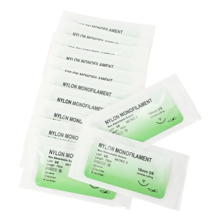 12%20Pcs/Set%20Needle%20Suture%20Nylon%20Monofilament%20Thread%20Suture%20Practice%20Kit%203/0%20-%20Image%204