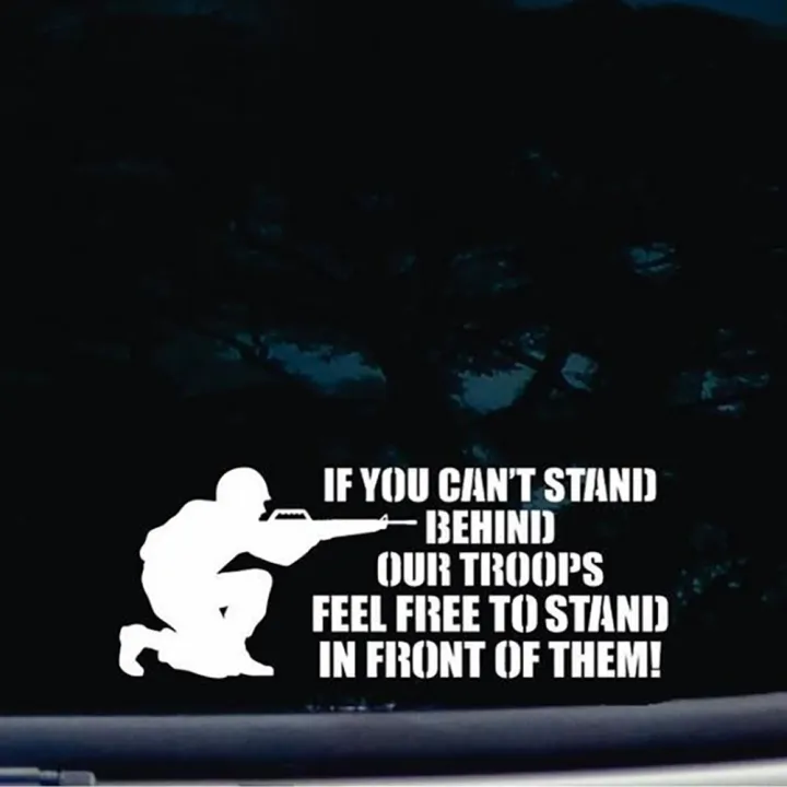 Soldier%20English%20Sentence%20Funny%20Car%20Vehicle%20Body%20Window%20Decor%20Decals%20Sticker%20-%20Image%205