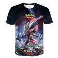 Pokemon Charizard Pikachu 3D Pokémon Eevee Mewtwo Blastoise T Shirt Boy Girl Cartoon Clothing Summer Child Baby Short Sleeve. 