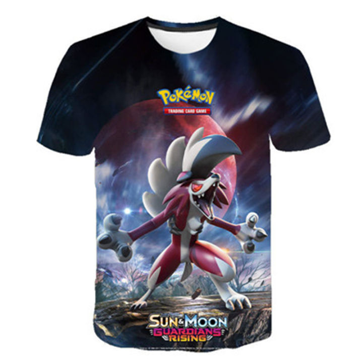 Pokemon%20Charizard%20Pikachu%203D%20Pok%C3%A9mon%20Eevee%20Mewtwo%20Blastoise%20T%20Shirt%20Boy%20Girl%20Cartoon%20Clothing%20Summer%20Child%20Baby%20Short%20Sleeve%20-%20Image%206