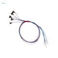 5Pcs 1/87 Prewired Mini Lights, DIY Lamp Presoldered SMD Lamp for Building Model Train Railway Model Scenes Model Railway Architectural Model. 