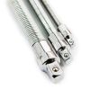 3PCS Flexible Extension Spring Shaft Bar Car Connecting Rod Socket Wrench Auto Parts Drill Soft Shaft 1/4'' 3/8'' 1/2''. 