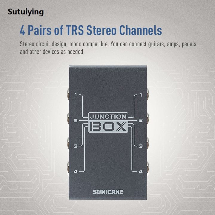 Orginisation Box Instruments Sutuiying SONICAKE Junction Box Stereo 4-channels Control System ...