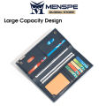 MENSPE Men's Long Wallet PU Wallet Retro Multi-Functional Wallet Button Fixed Design Large Capacity Purse Multi-Card Position ID Credit Cards Holders Coin Pouch PU Leather Coin Bag Business Wallets. 