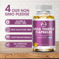 Minch Milk Thistle Gel With Keto 1000mg Detox Support Liver Health Antioxidant Mineral Supplement Improve Immun Dandelion Root. 