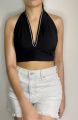 Women's Halter Crop Top. 