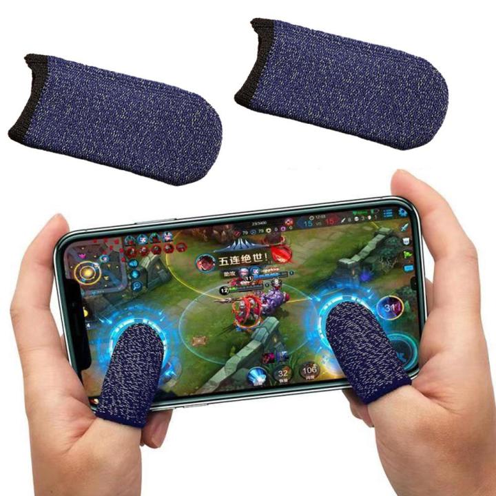 Mobile Gaming Finger Sleeve High Comfort WASP FEELERS For Pub G, Free Fire, COD M and All Mobile Games with Touch Sensitivity - 1 Pair (2Pcs)