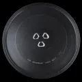 245mm Microwave Oven Glass Disc Tray Turntable Y type bottom Flat Pallet Plates. 