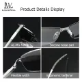 LouisWill Men Sunglasses Polarized Sunglasses UV400 Sunglasses Day Night Dual Use Safety Driving Night Vision Eyewear AL-MG Frame Sun Glasses with Free bag for Drivers. 