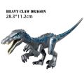 Large particle building blocks Stegosaurus dinosaur Jurassic Park Tyrannosaurus Rex embled toy brick educational toy. 