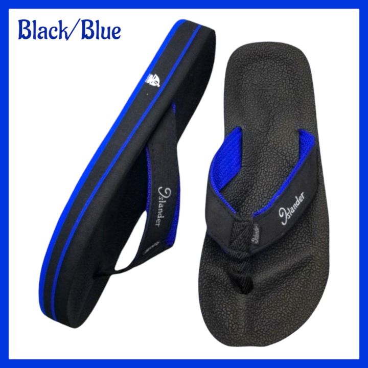 Islander%20'Black/Blue'%20Men's%20non-slip%20rubber%20soles%20100%25%20Authentic%20and%20Original%20Colored%20slippers/Flipflops%20-%20Image%206