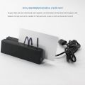 MSR90 USB Magnetic Strip Card Reading Machine Card Reader Stripe 3 Tracks Mini Mag Hi-Co Swiper for USB PC. 