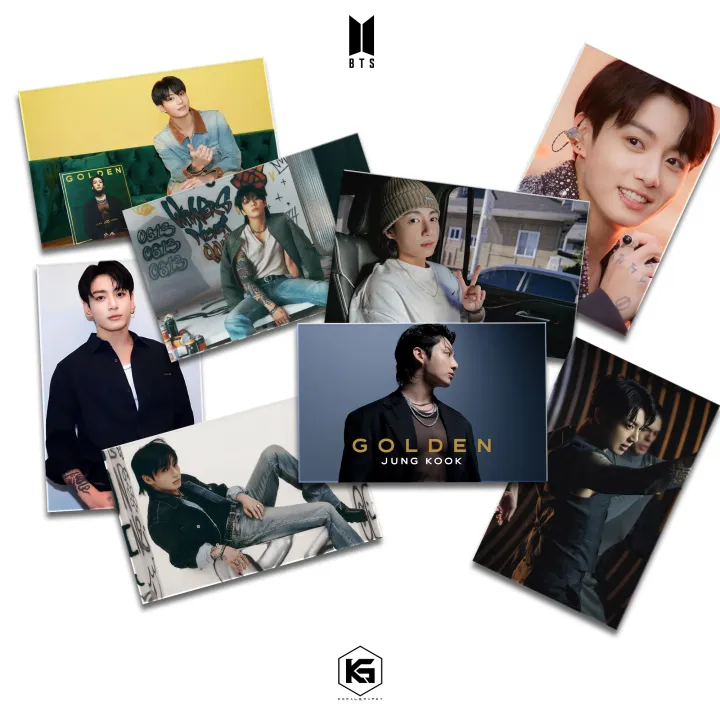 KPOP%20BTS%20Jung%20Kook%20Gold%20Album%20New%20Collectible%20Photocards%20JungKook%20Glossy%20LOMO%20Cards%20Pack%2045pcs%20-%20Image%207