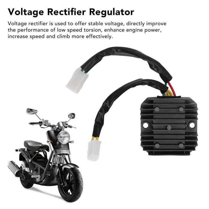 Scooter%20Rectifier%20Regulator%20Motorcycle%20Rectifier%2012V%20Heavy%20Duty%20for%20Maintenance%20-%20Image%204