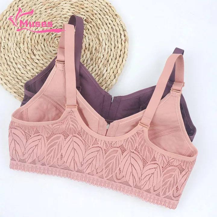 Muses%20Mall%20Women%20Bra%20Comfortable%20Breathable%20Stylish%20Comfortable%20Women's%20Front%20Zipper%20Push-up%20Sports%20Bra%20Non-slip%20Breathable%20Adjustable%20Perfect%20for%20Active%20Southeast%20Asian%20Ladies%20Three-dimensional%20Cup%20Design%20Bra%20-%20Image%202