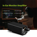 In Ear Monitor Amplifier with XLR Input Volume Adjustment Stereo Headphone Amp Plug Play. 