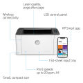 HP Laser 1008W Wireless Printer. 