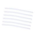 20Pcs Spiral Binding Coils 13mm Diameter 30 Holes Binding Spiral Sheet Coil. 