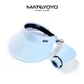 MATEYOYO Foldable Wide Large Brim Sun Hats Summer Beach Bucket Hats for Women Empty Top Visors Cap Outdoor Sport UV Protection Female Cap. 