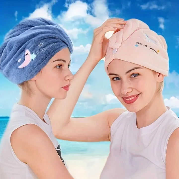 1pc%20Quickly%20Dry%20Hair%20Hat%20Super%20Absorbent%20Soft%20Bathroom%20Women%20Head%20Towels%20Girls%20Cute%20Hair%20Towel%20Hair%20Dry%20Wrap%20Bonnets%20-%20Image%202