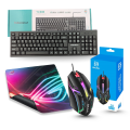 High-Quality Keyboard, Mouse, and Mouse Pad Combo. 