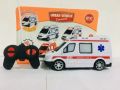 Four way remote ambulance with 3D light and sound RC ambulance. 