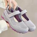 Women Mesh Sneakers, Sports Shoes, Lightweight Flats Walking Shoe, Breathable Sneakers, for Driving, Outdoor, Short Trips , 41 Gray. 