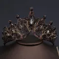 Elegant Princess Tiara Exquisite Sparkling Dazzling Bridal Crown Delicate Shimmering   for Wedding accessory Pageant accessory Prom attire Birthday gift Photo shoot prop Women. 