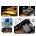 Keychain Light 120-3500LM Rechargeable Flashlight Multifunctional Magnetic Base Portable 3000mAh Battery Work Light. 