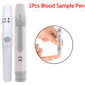 【Expert Recommended】 Lancet Pen Lancing Device Diabetics 5 Adjustable Depth Blood Sampling Test Pen.