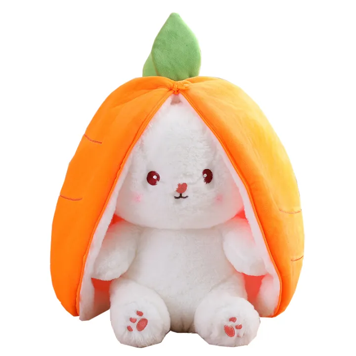 18cm%20Cosplay%20Strawberry%20Carrot%20Rabbit%20Plush%20Toy%20Stuffed%20Creative%20Bag%20into%20Fruit%20Transform%20Baby%20Cuddly%20Bunny%20Plushie%20Doll%20For%20Kid%20-%20Image%203